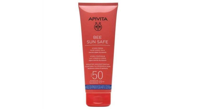Apivita Sun Care Face Body Milk Spf50 Cream 200ml