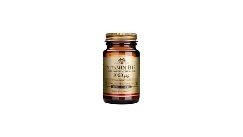 Solgar Vit B12  Tab 100 X 1000Mcg