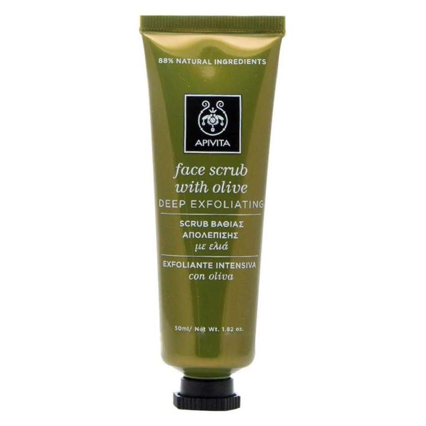 Apivita Face Scrub Olive 50ml