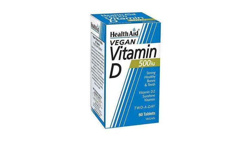 Health Aid Vitamin D  Tab 60 X 500I.U