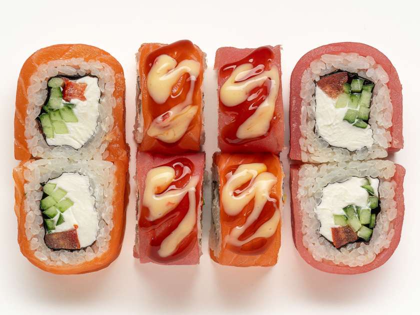 Філадельфія з лососем і тунцем