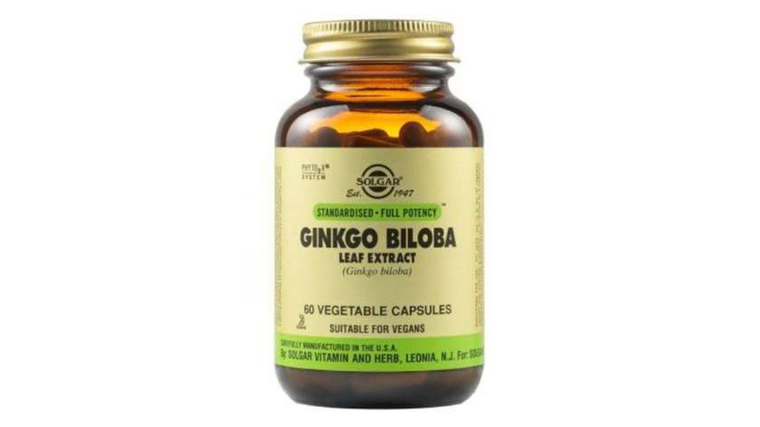 Solgar Ginkgo Biloba Leaf Extract Tab 60