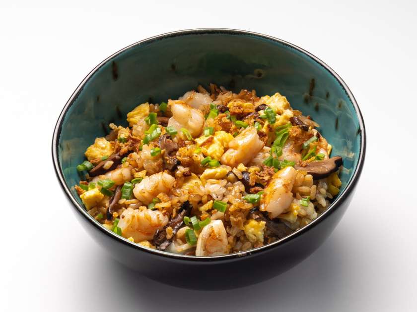 Тепаньякі з креветками