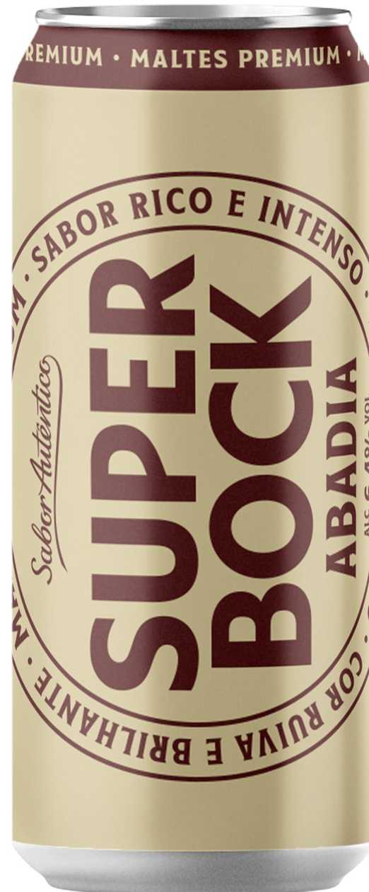 Cerveja Super Bock Abadia Lata 33 cl