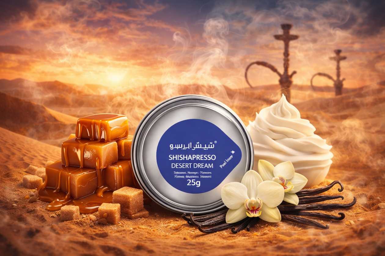 Shishapresso 20 gr Desert Dream ( Karamel, vanil və şirin krem)