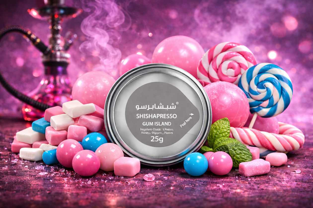 Shishapresso 20 gr Gum Island (Saqqız)
