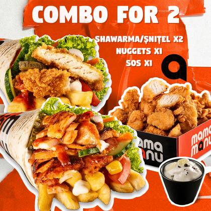 Combo pentru 2 persoane (Shawarma)