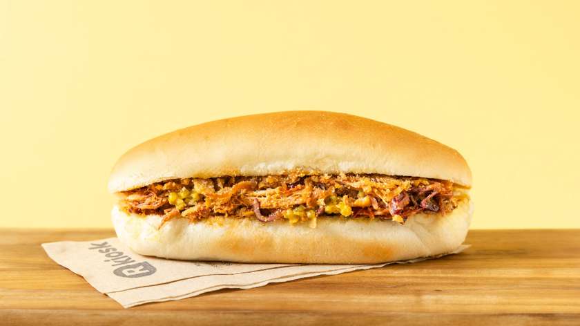 BBQ Pulled Pork Hot Dog 145g