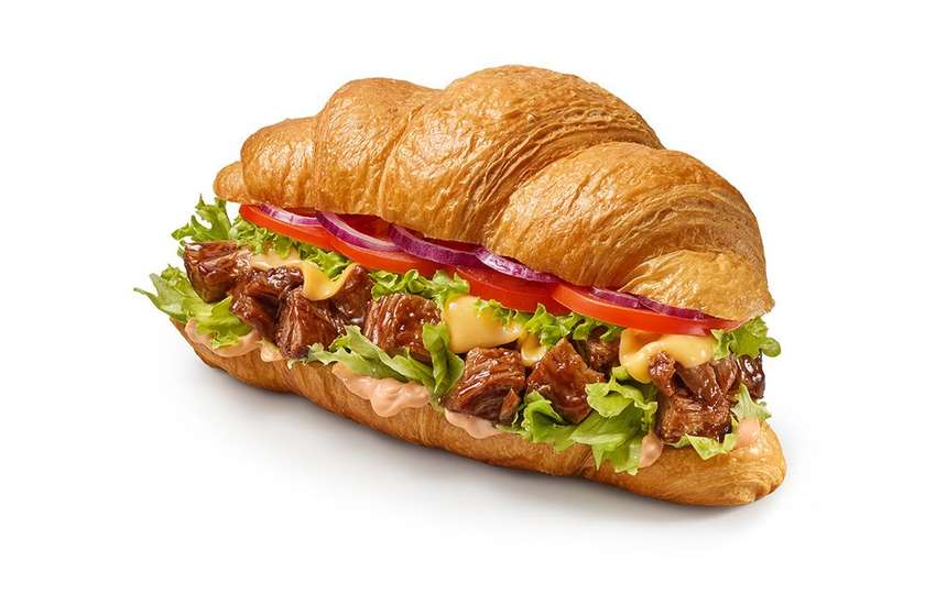 Круасан BBQ Pork&Cheese