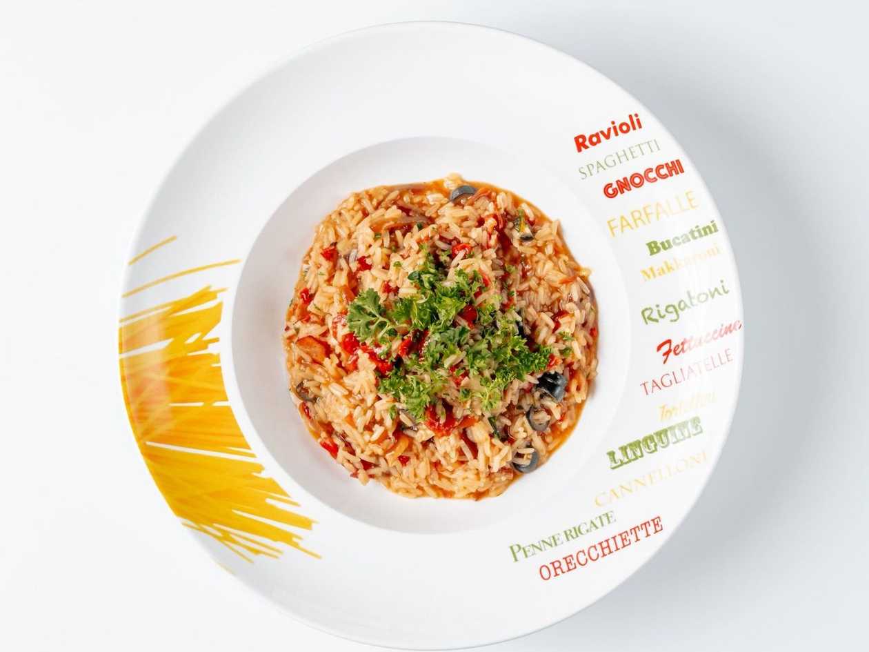 Velké  menu Rissoto tyrolské + nápoj