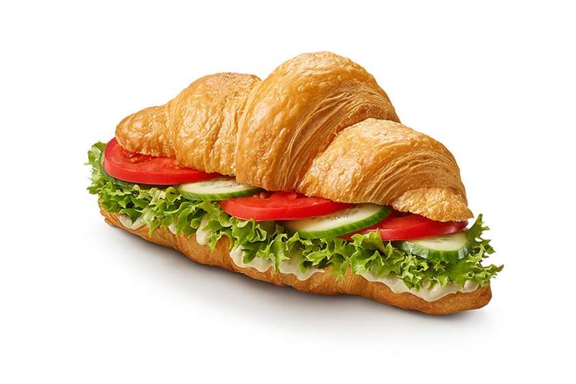 Philadelphia Croissant with Vegetables