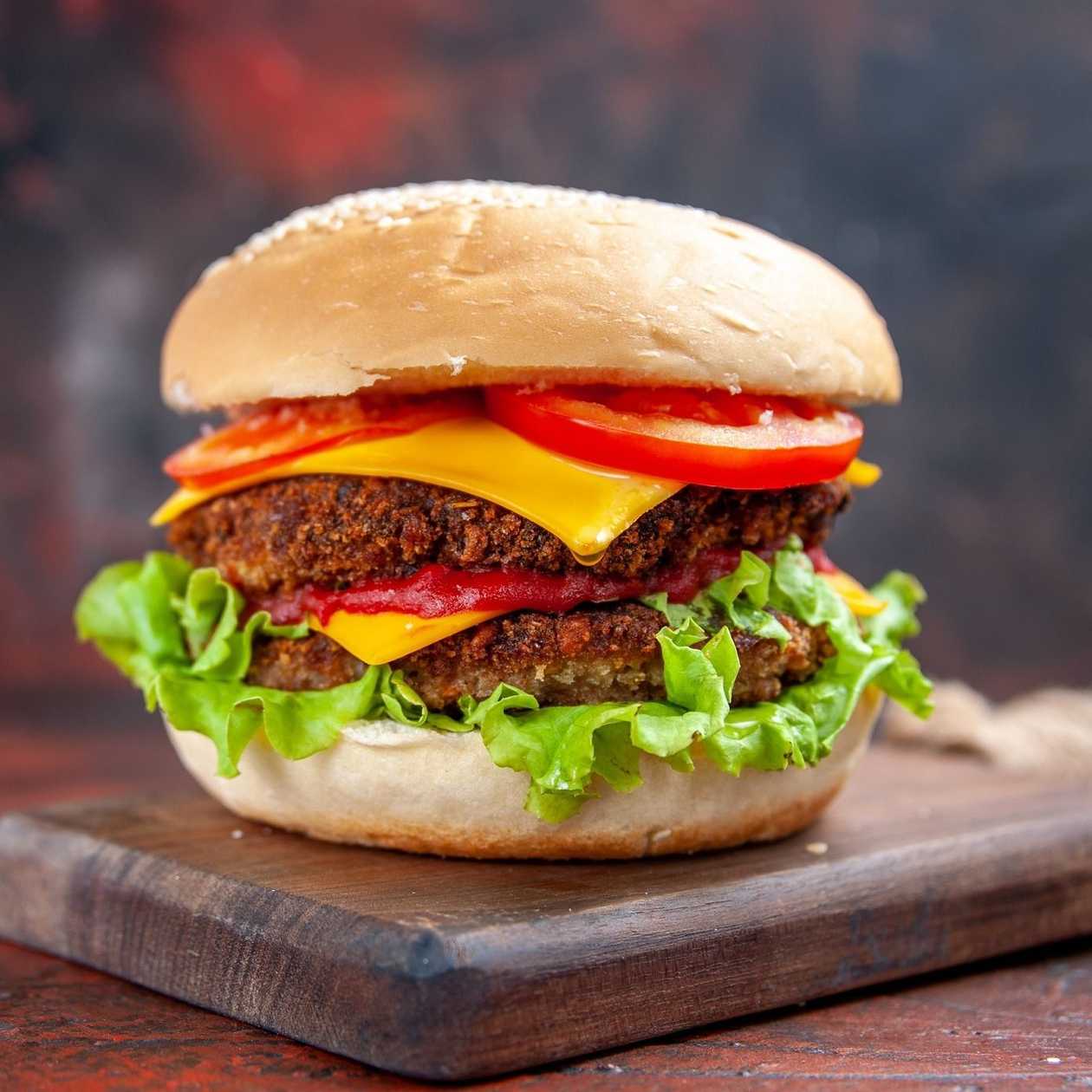 Double Beef Burger 400g