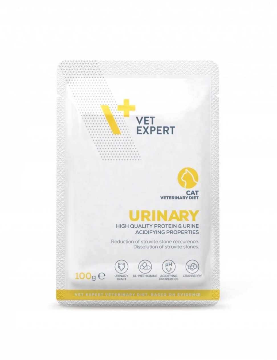 4T Veterinary Diet for Cats Urinary Cat, Vetexpert, 100 g