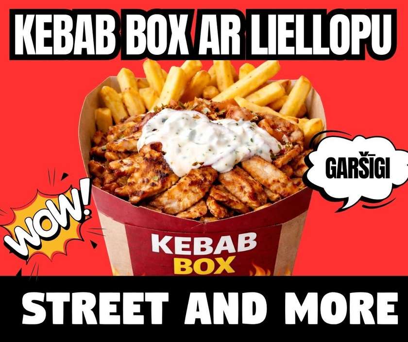 Kebab Box ar liellopu