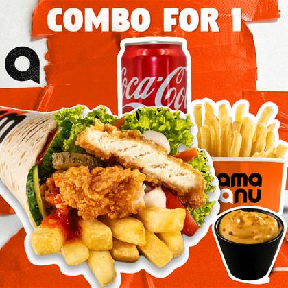 Combo pentru 1 persoana (Șnițel)