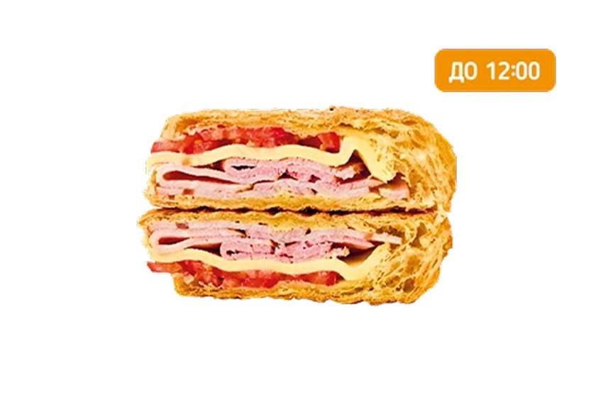 GRILLED CROISSANT WITH HAM