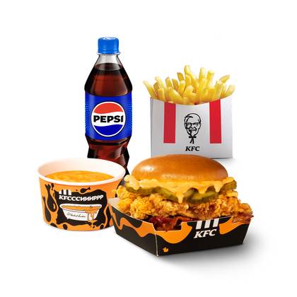 Сиииррний бургер Меню