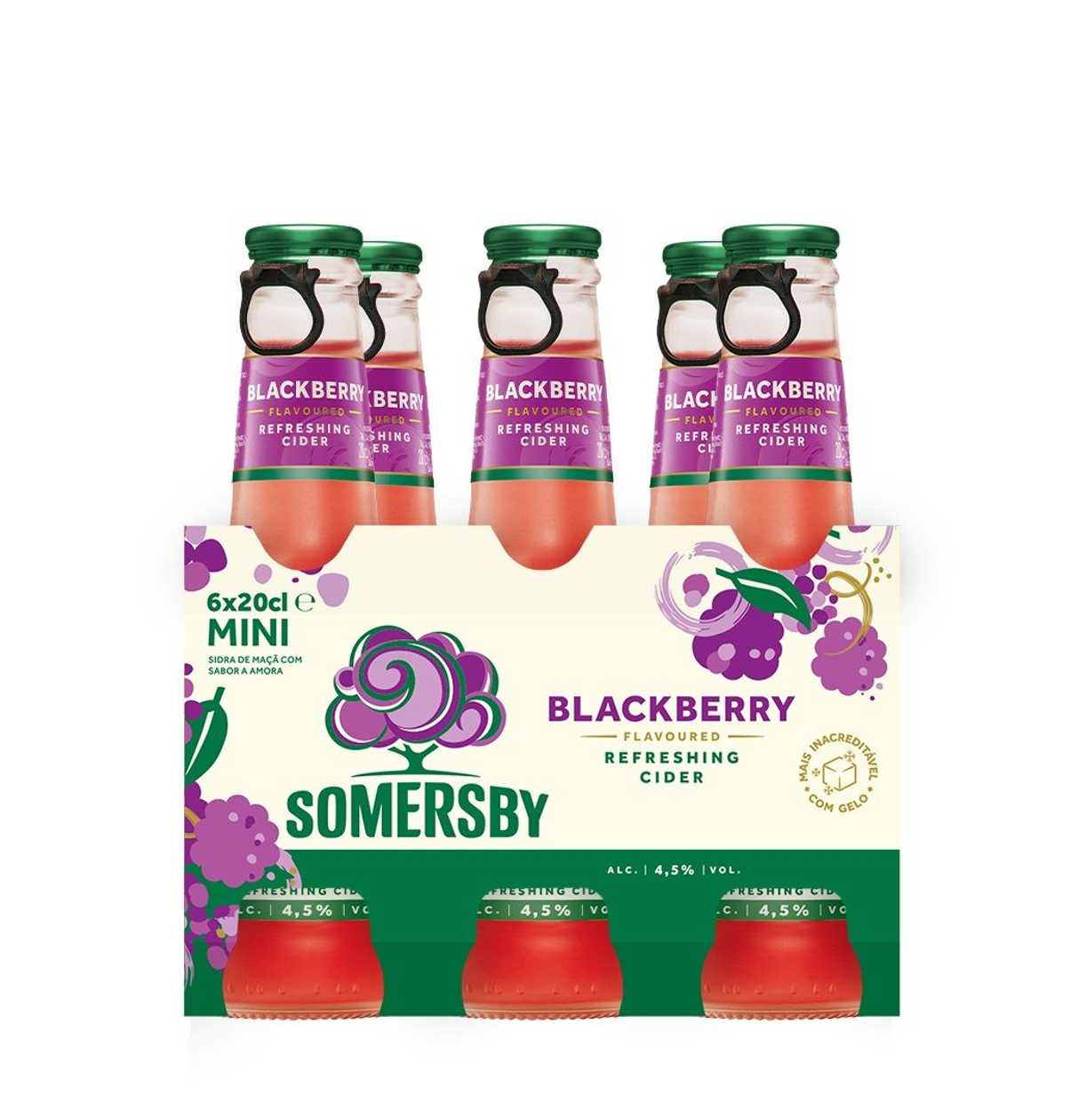 Sidra Somersby Blackberry 6 x 20 cl