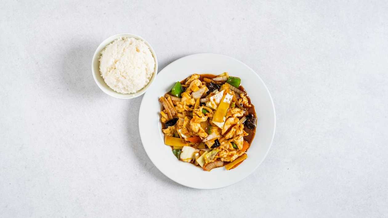 Thai Style Duck with Rice