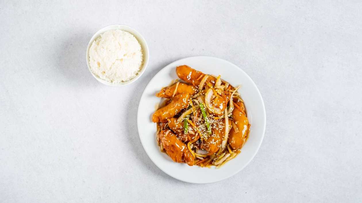 M10. Mysterious chicken with rice