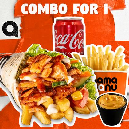 Combo pentru 1 persoana (Shawarma)