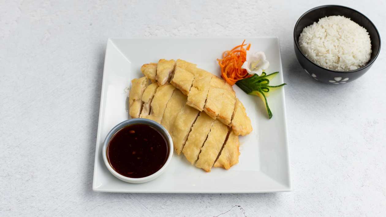 M25. Honey chicken with rice