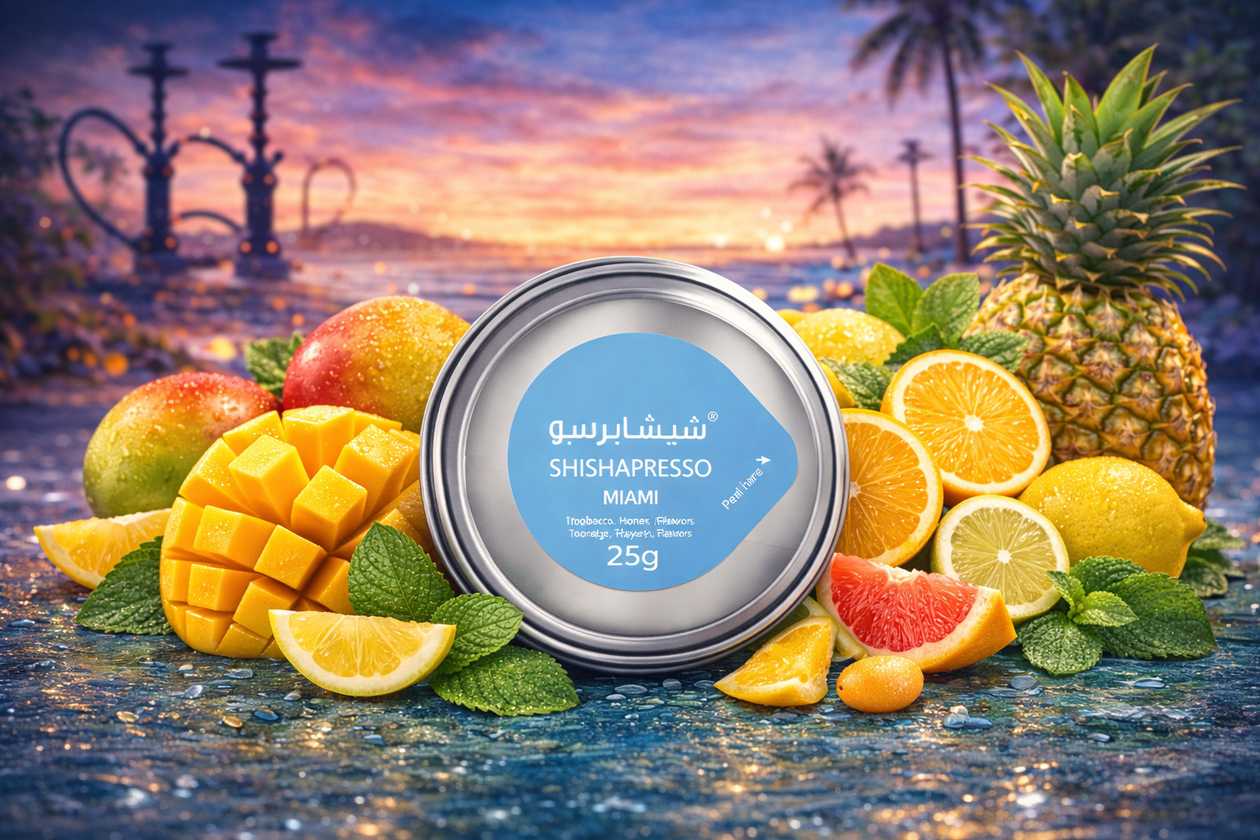 Shishapresso 20 gr Miami (Mango, ananas və sitrus )