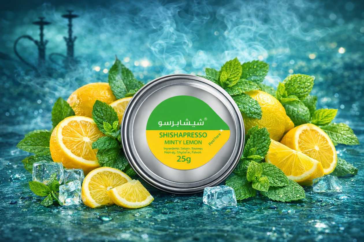 Shishapresso 20 gr Minty Lemon (Nanə Limon)
