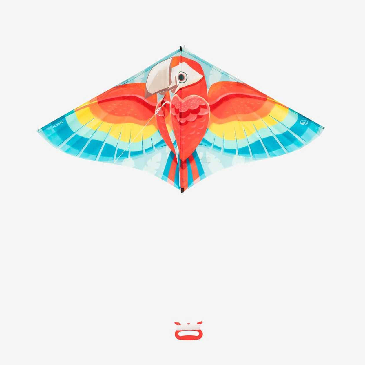 Kids’ static kite - MFK 100 Parrot - Brick Red