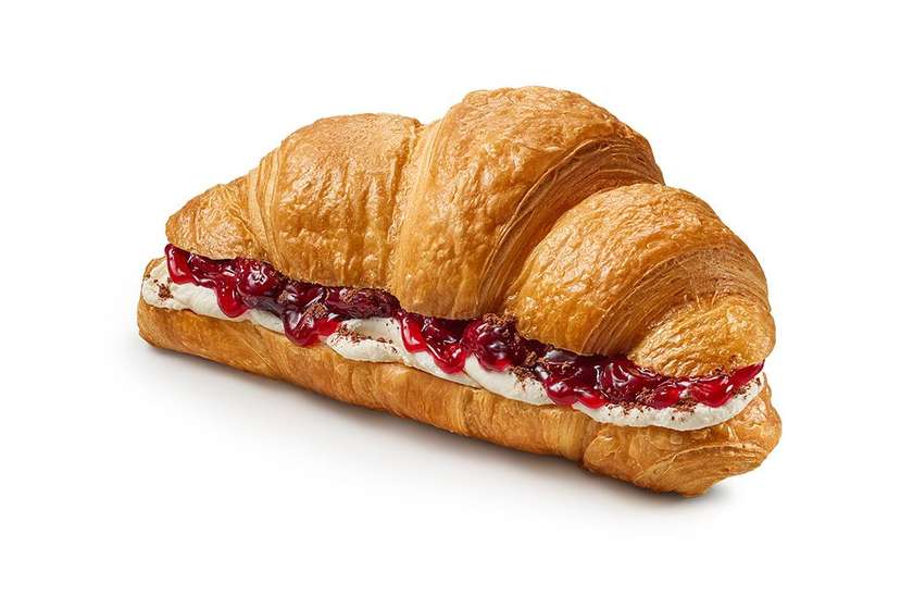 Drunken Cherry Croissant