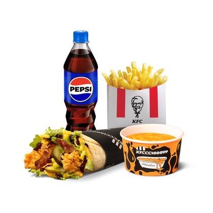 Сиииррний твістер Меню