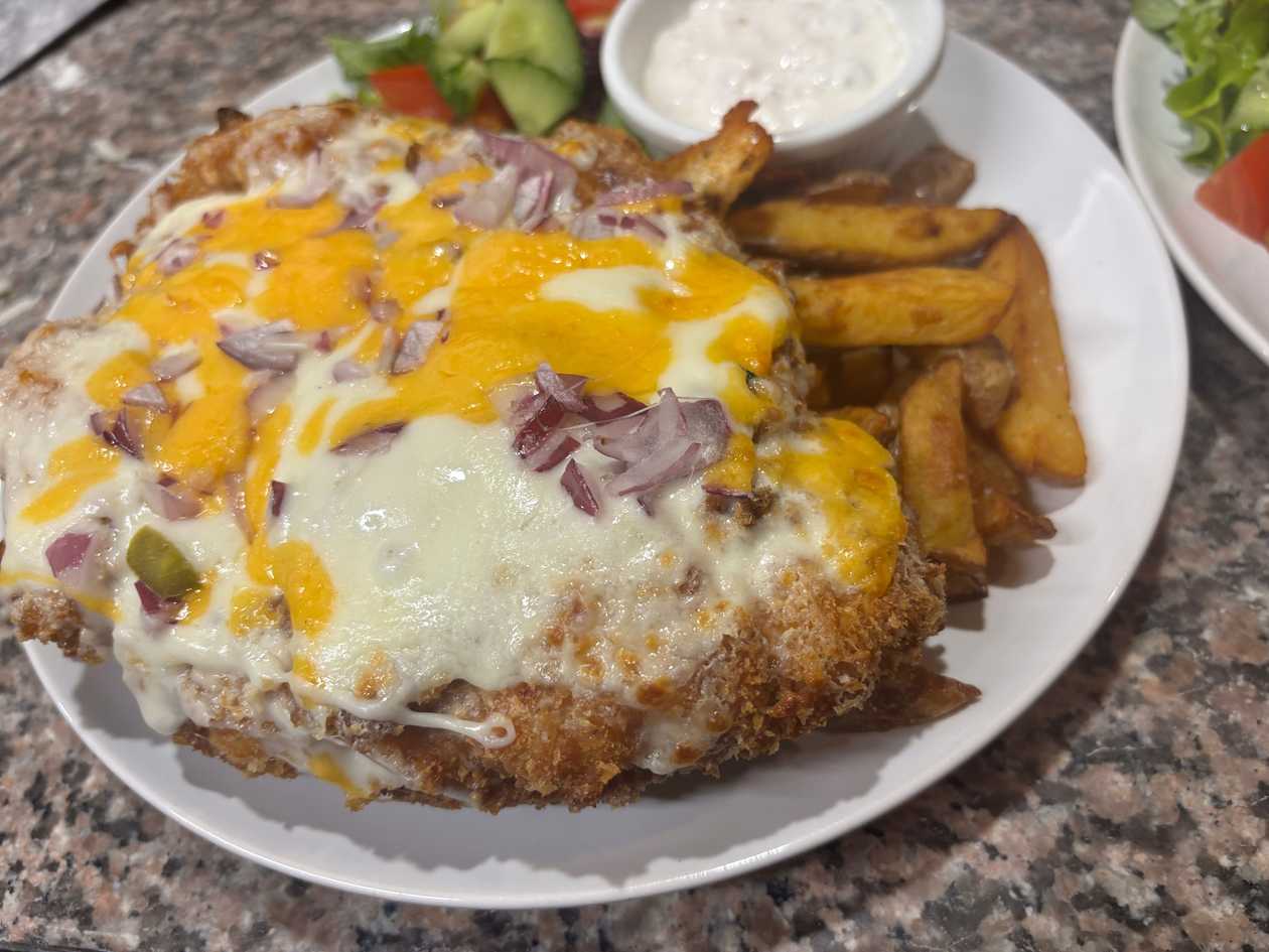 Hot Shor Chicken Parmo