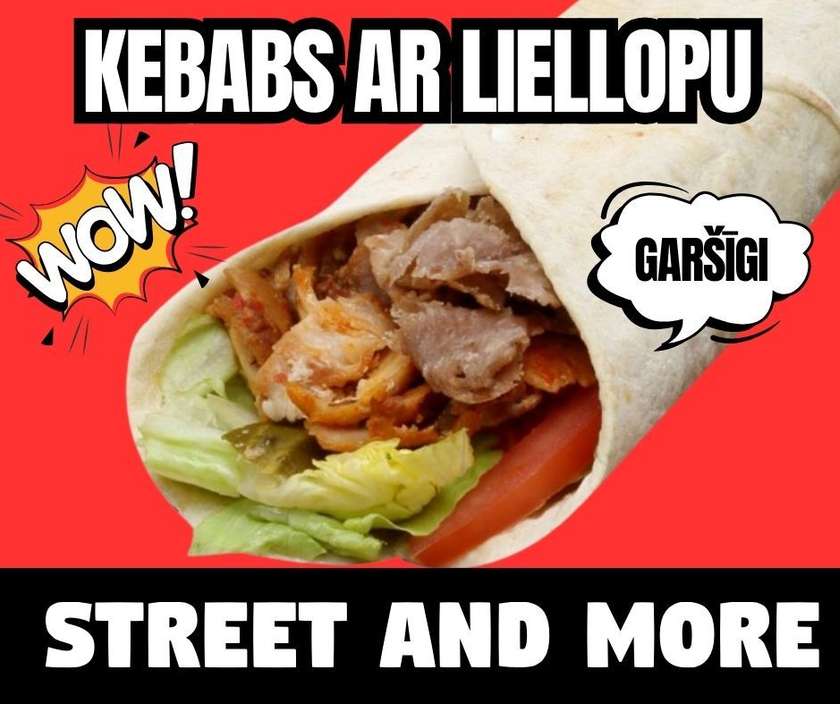 Kebabs ar liellopa gaļu