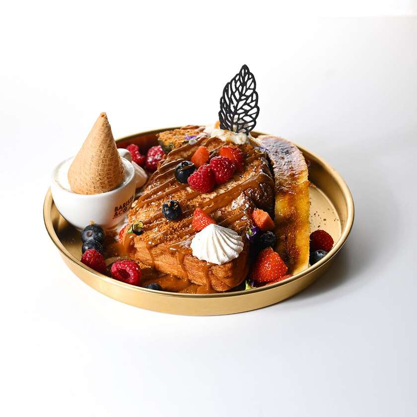 Lotus Biscoff Milk French Toast