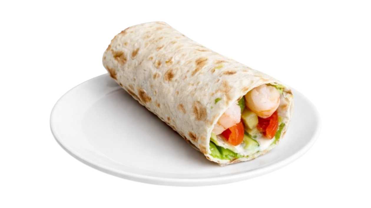 Wrap With Shrimps