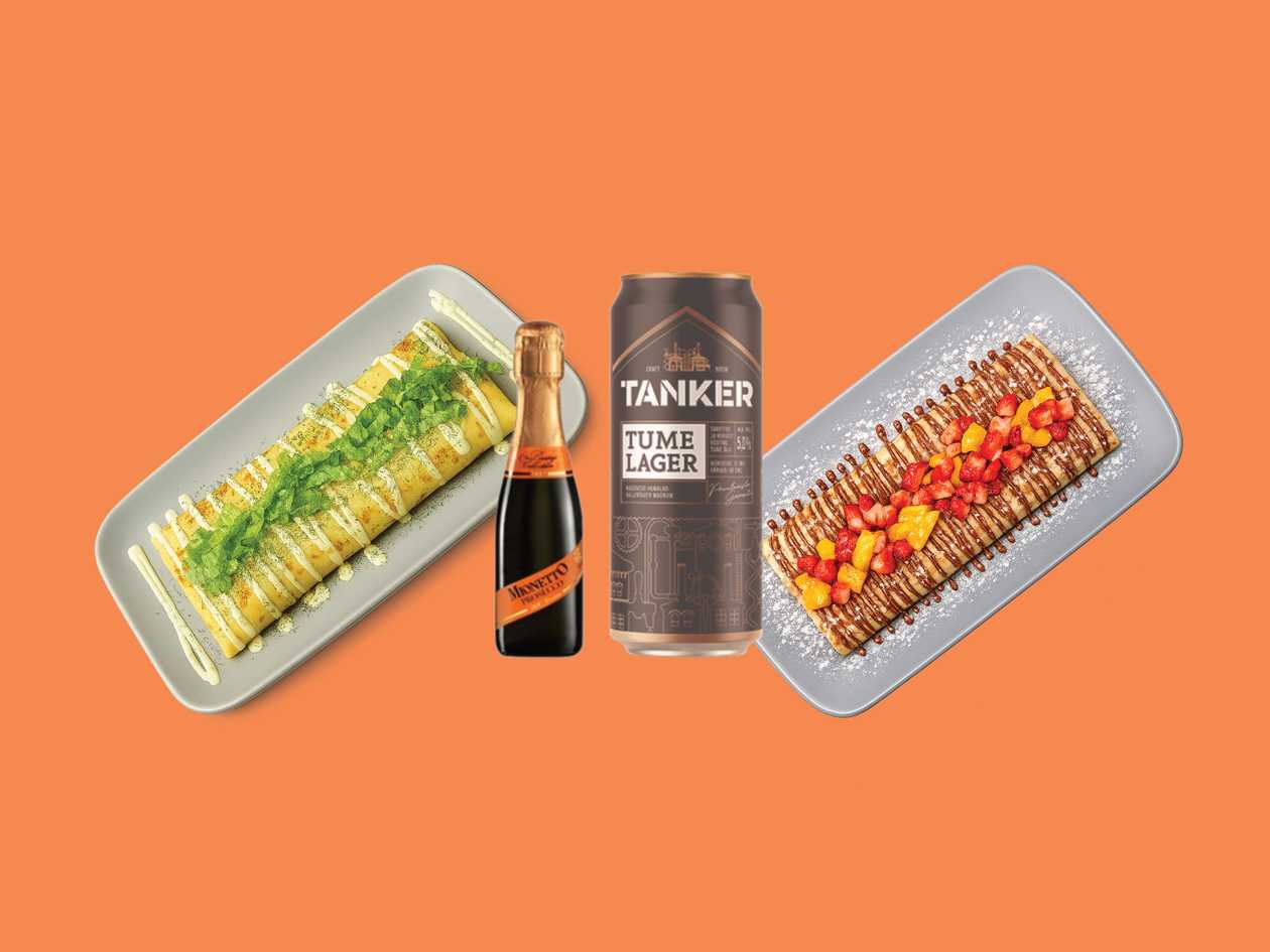 Kebabilegend + Šokomarja + Tanker Tume 5% + Prosecco Mionetto