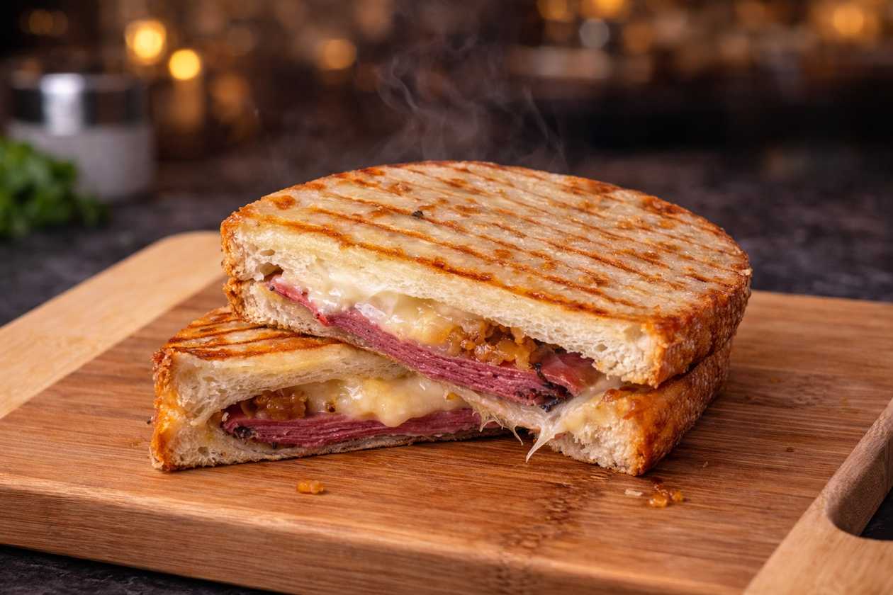 Beef Pastrami Sandwich
