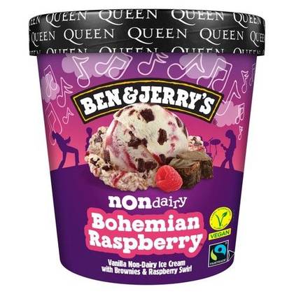ben & jerry non dairy bohemian raspberry