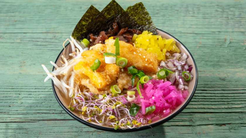 Jack Fruit Vegan Miso Ramen
