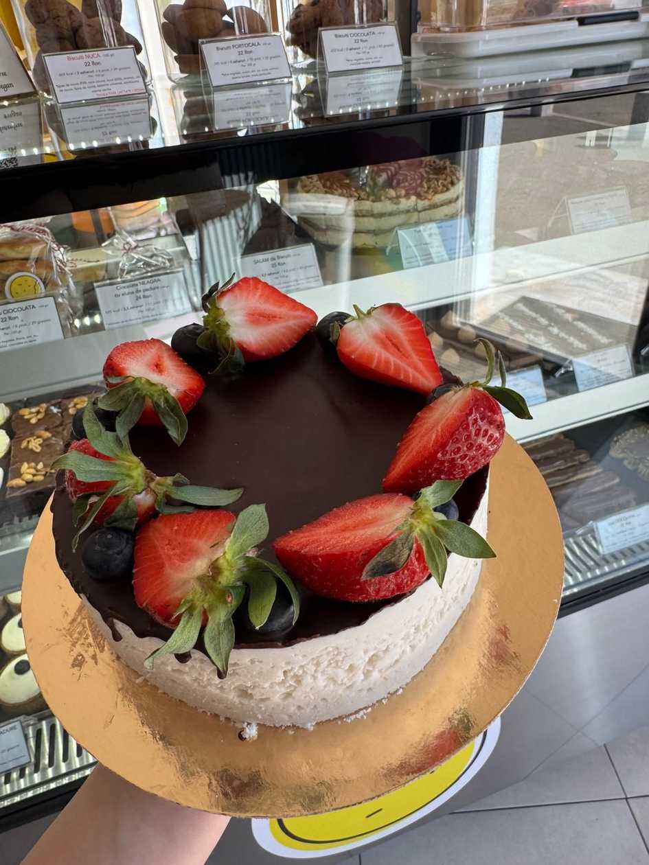 Tort Vegan "Bounty" fara zahar Low Carb Keto De Post 1KG