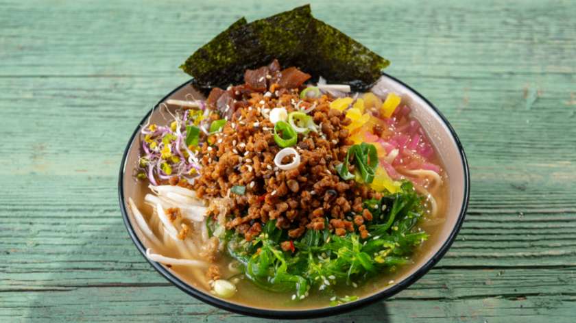 Wakame Vegan miso Ramen