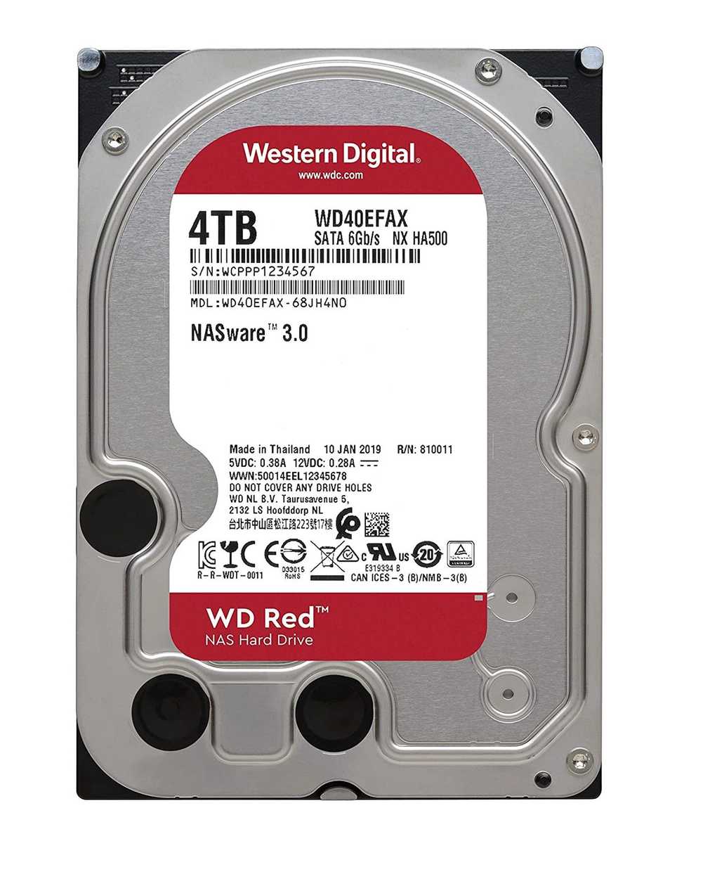 WD 4TB Red NAS Internal HDD