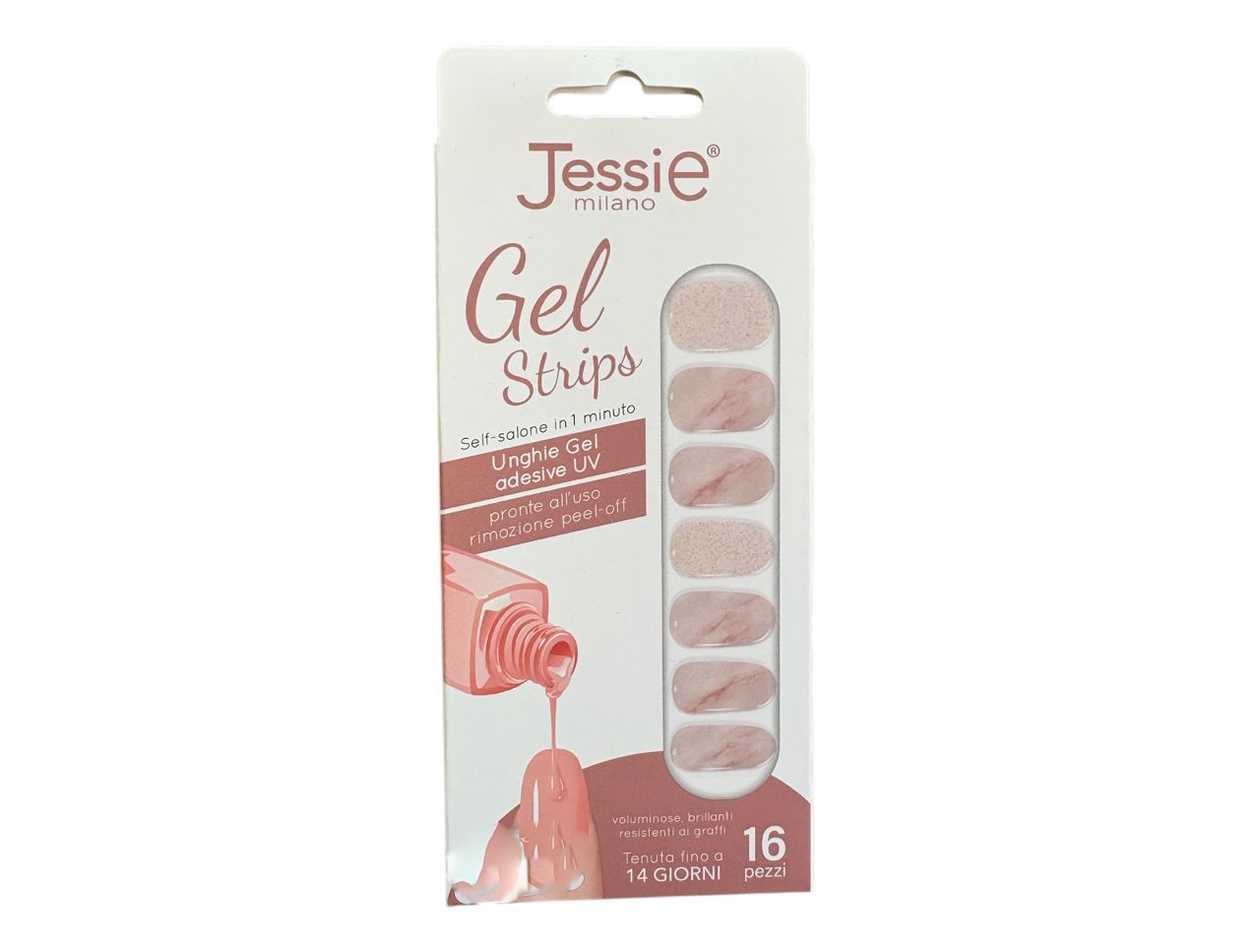 Jessie Milano Gel Strips - Nude Marble