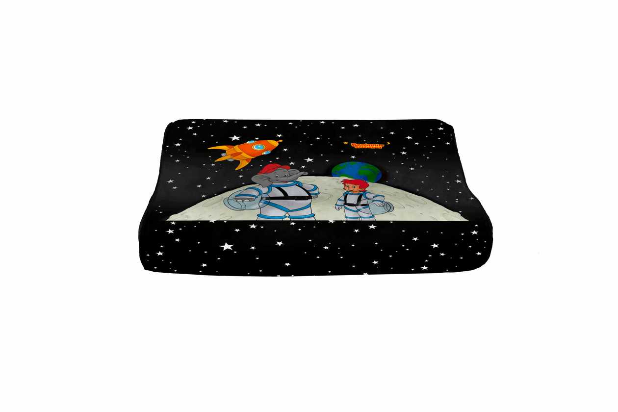 Lifenaxx Benjamin Blümchen ergonomic sleeping pillow for children