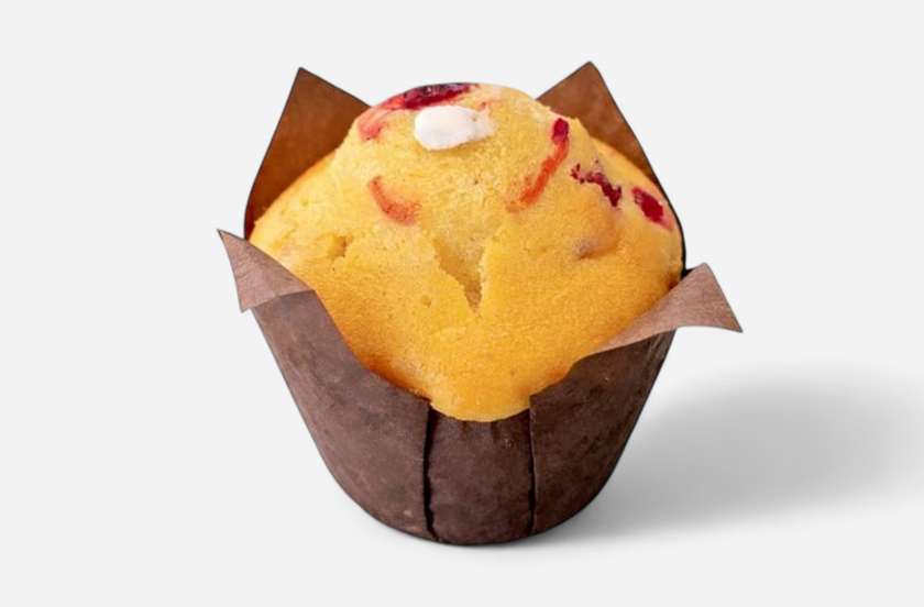Cranberry and Yogurt Muffin