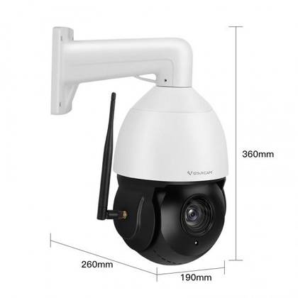 Vstarcam Outdoor Camera 4G 30X Zoom 4MP IP66 waterproof
