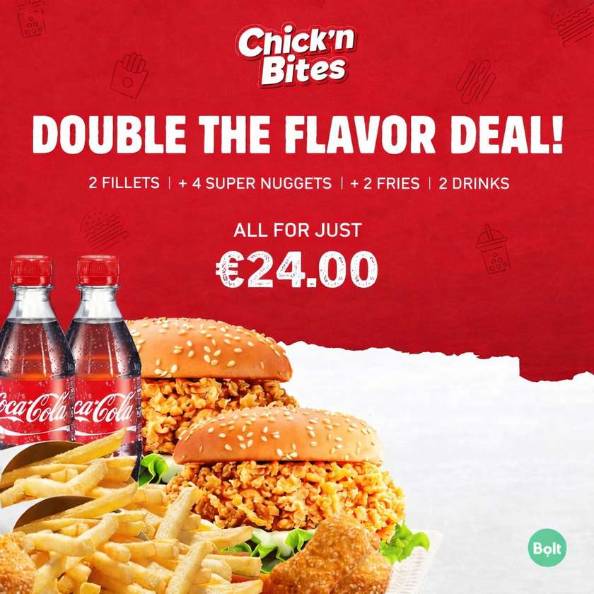 Double The Flavor Deal!