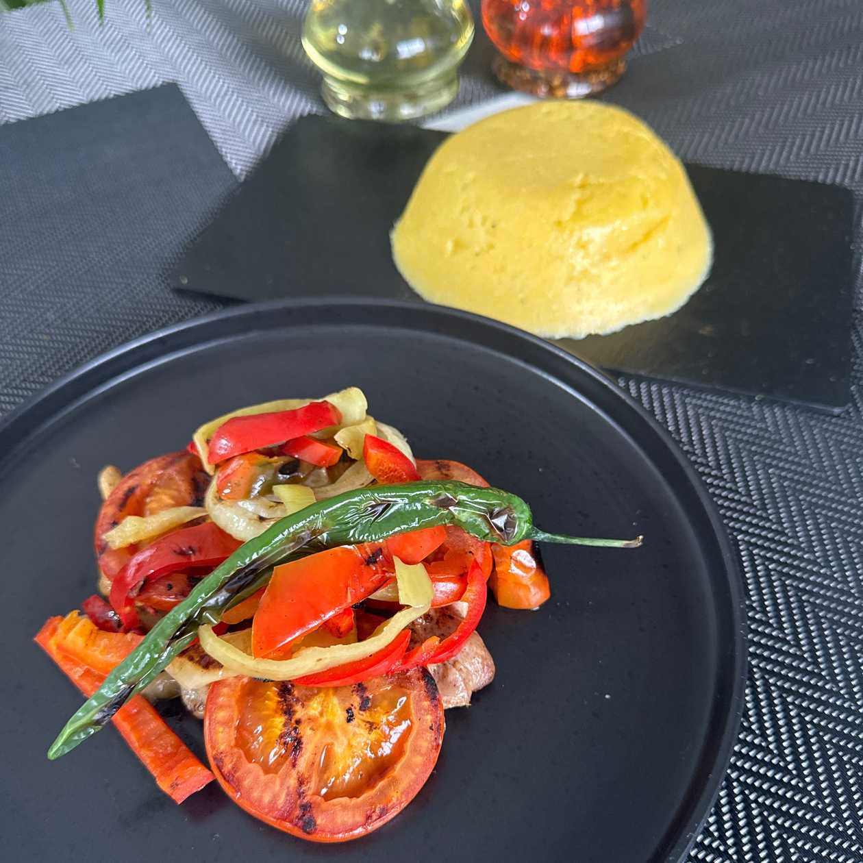 Chicken Brine with Polenta