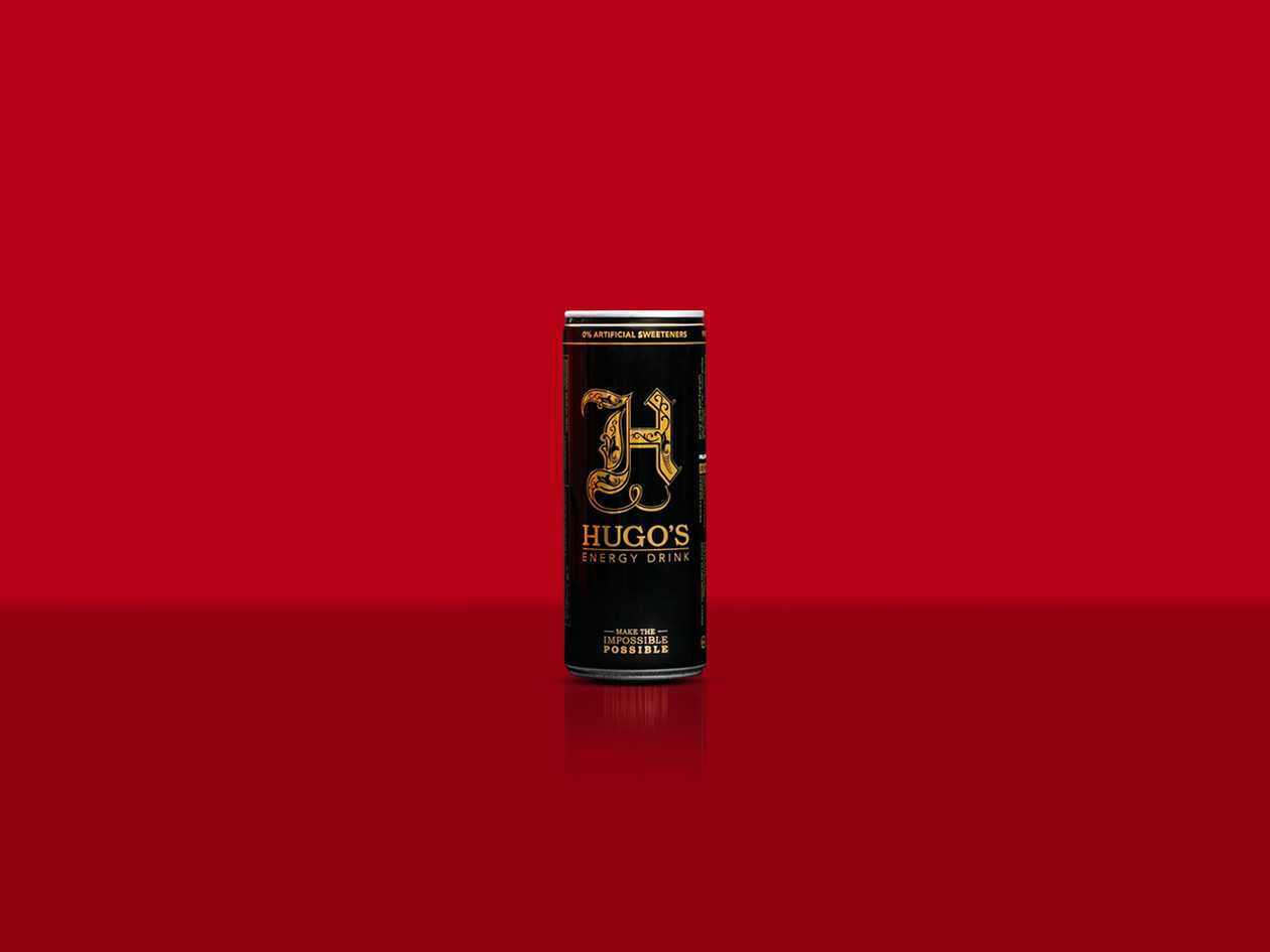 Hugo's Energy Drink, 0.25l