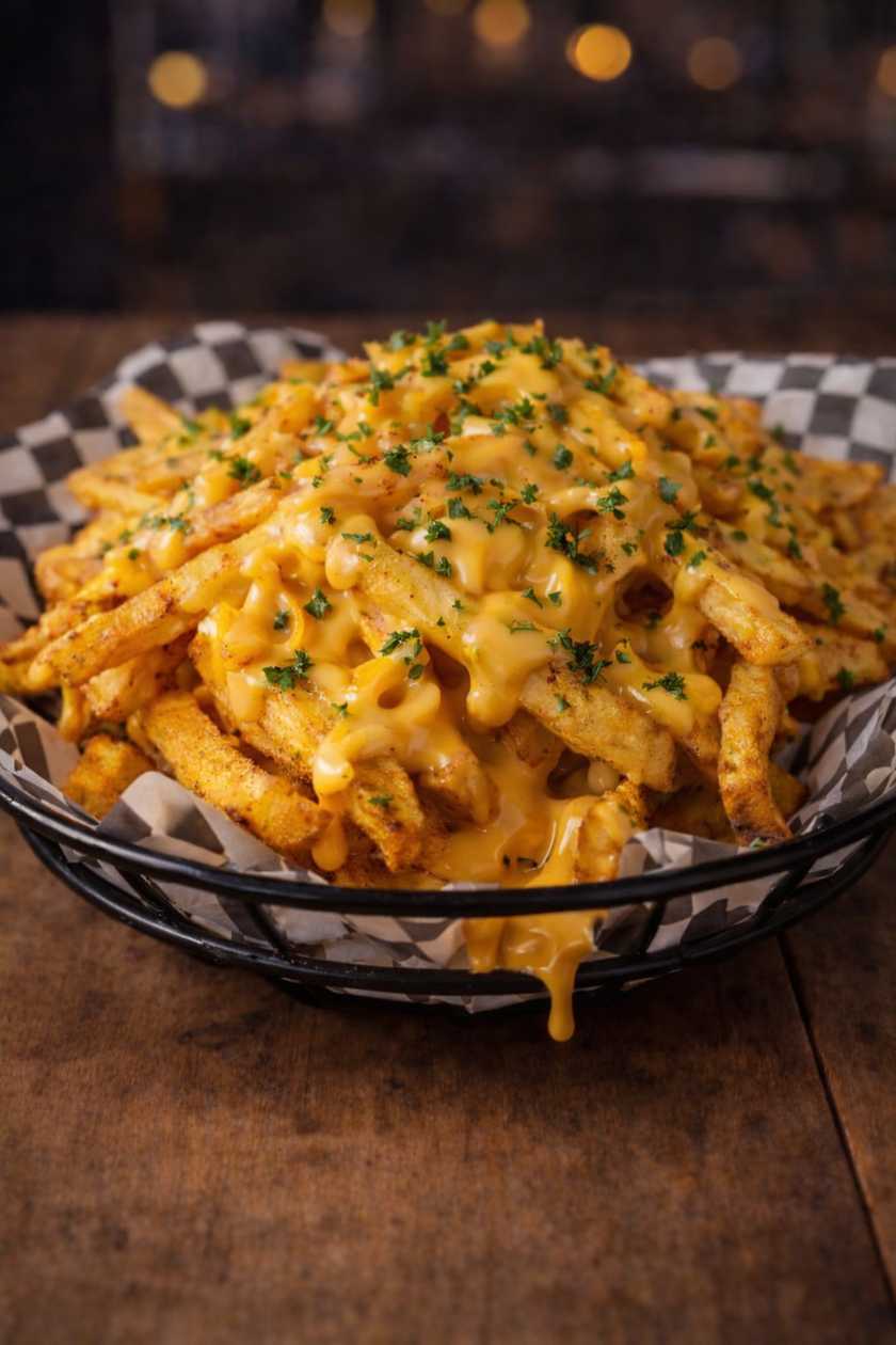 Potatoes with Cheddar